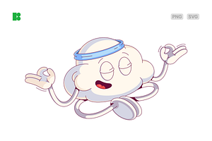 Meditating cloud