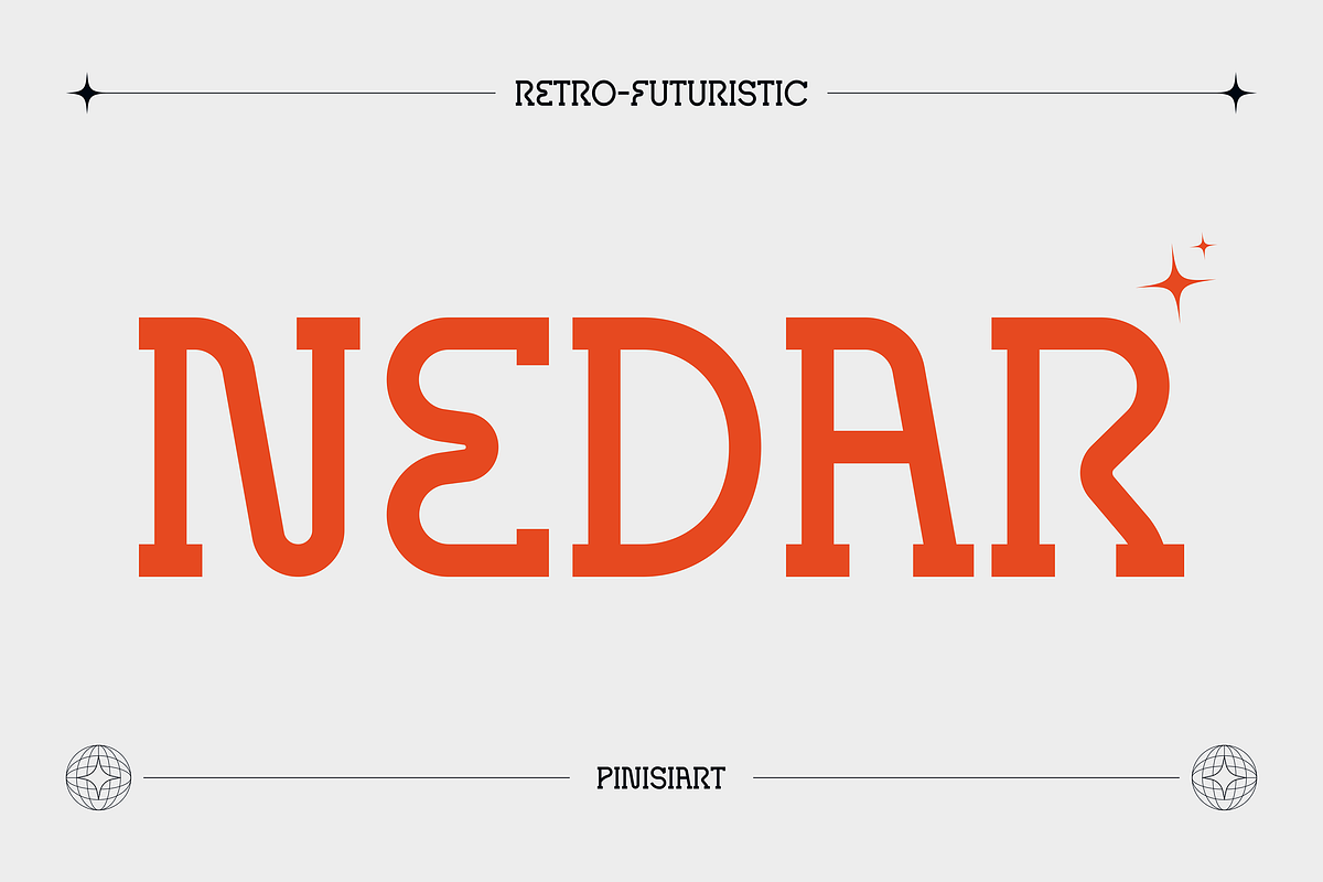 NEDAR, a Serif Font by Pinisi ART (Photo 1 of 10)