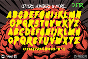 Brains for Breakfast - Sci-Fi Font, a Handwritten Font by Remedy667 (Thumbnail 9 of 10)