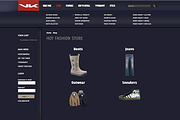 Hot Fashion Store, a WordPress Template by hot-themes (Thumbnail 2 of 4)