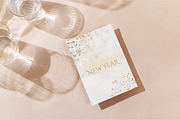 New Year GREETING CARD CANVA TEMPLAT, a Card Template by The Little Lily Studio (Thumbnail 3 of 5)