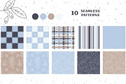 Wild Flowers Collection, a Pattern Graphic by Zim Varezhkin (Thumbnail 2 of 8)