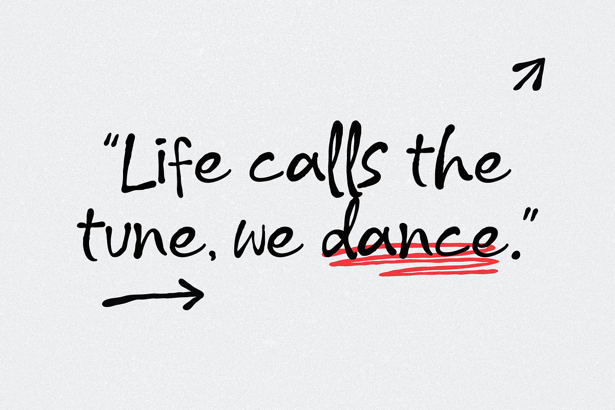 Self Written - Pen Writting, a Handwritten Font by Lettermine (Photo 7 of 10)