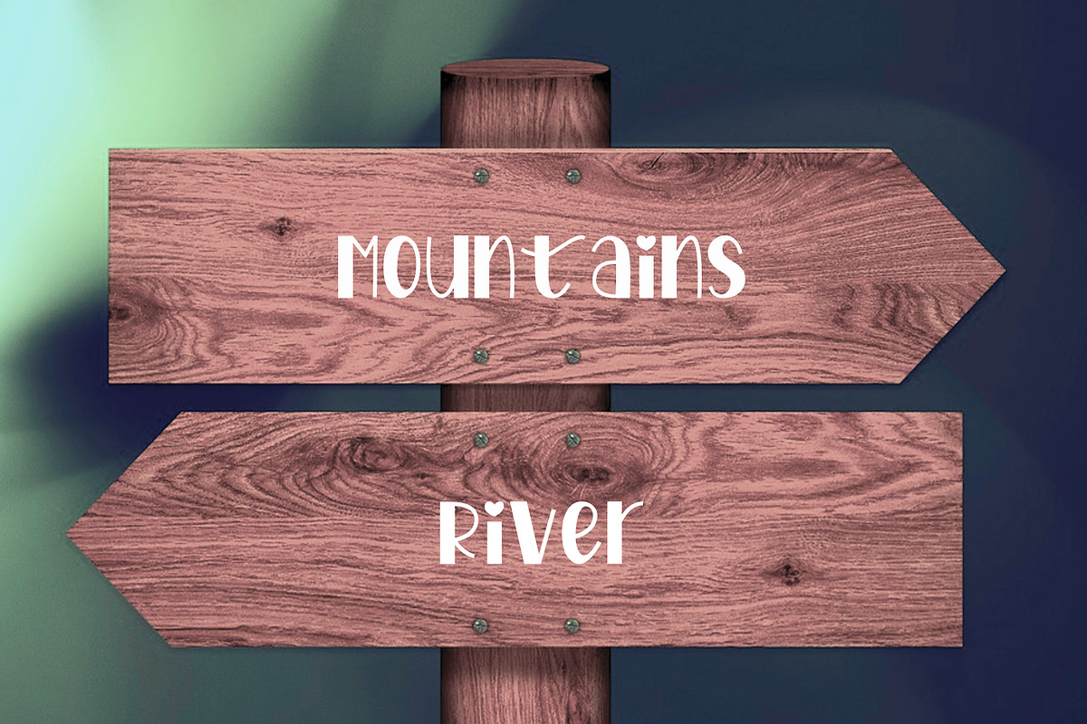 Realities - Display Font, a Sans Serif Font by Yuby Creative (Photo 5 of 6)