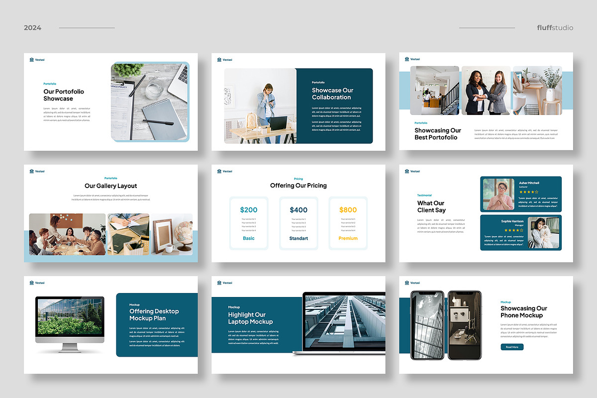 Investment & Finance Powerpoint, a Presentation Template by fluffstudio (Photo 5 of 6)