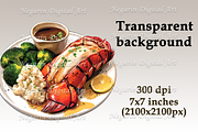 Watercolor Seafood Clipart, an Object Graphic by Negarin Digital Art (Thumbnail 8 of 9)