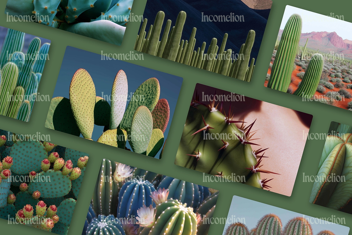 70 Aesthetic Cactus Stock Photos, a Nature Photo by Incomelion (Photo 6 of 14)