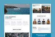 Tripvia - Travel Agency Website, an UI Kit Template by peterdraw (Thumbnail 7 of 7)