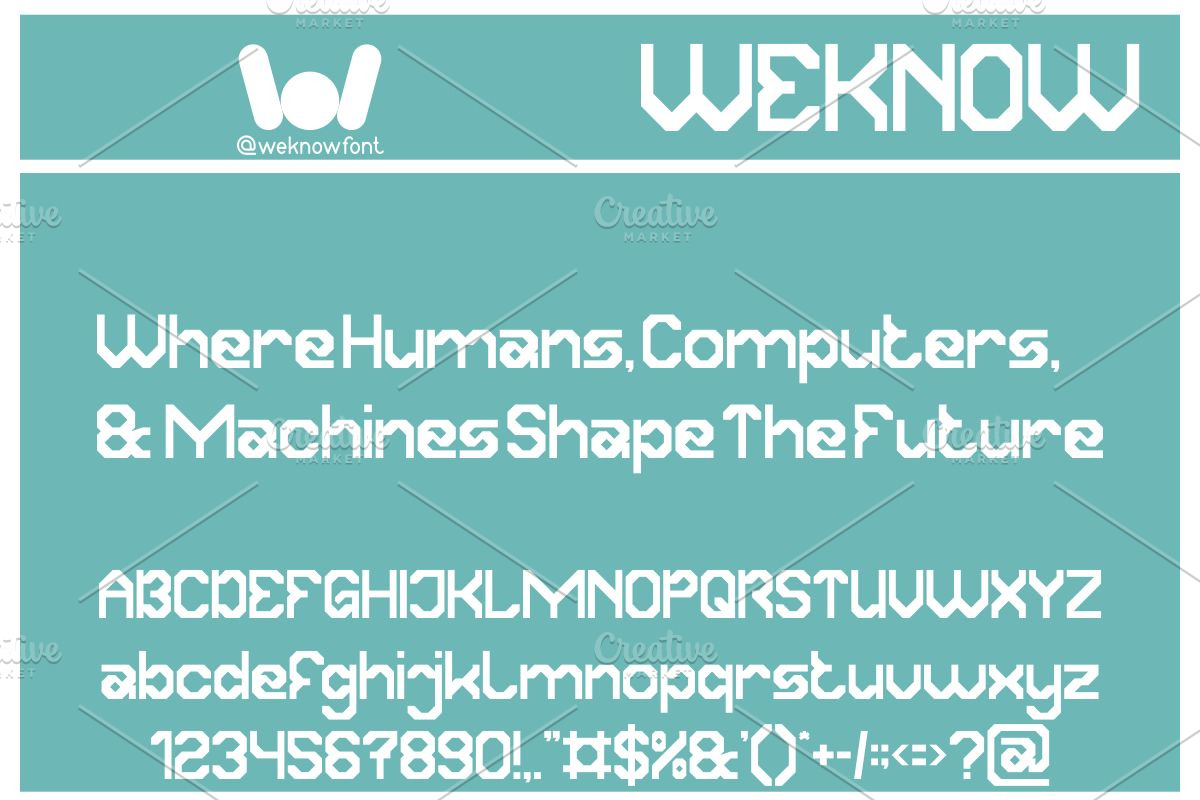 Modern Society font, a Font by weknow (Photo 5 of 8)