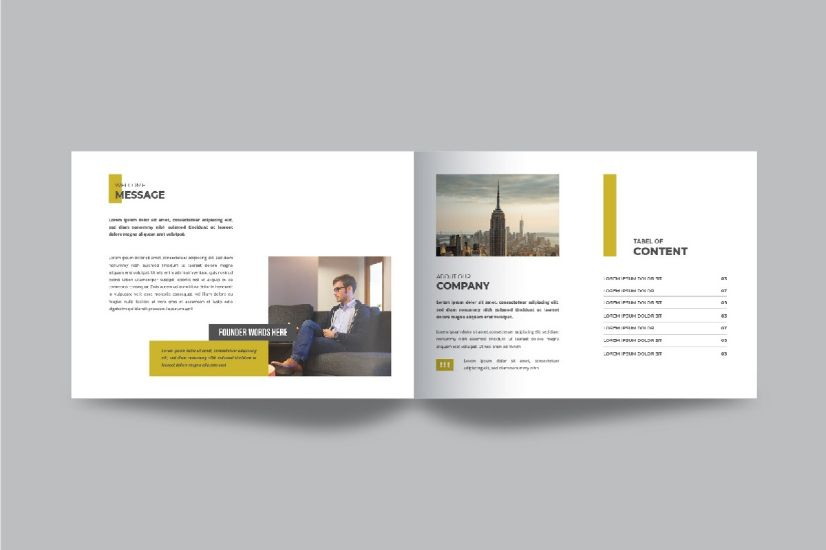 Architecture Portfolio Landscape, a Brochure Template by Pavel_design (Photo 3 of 7)