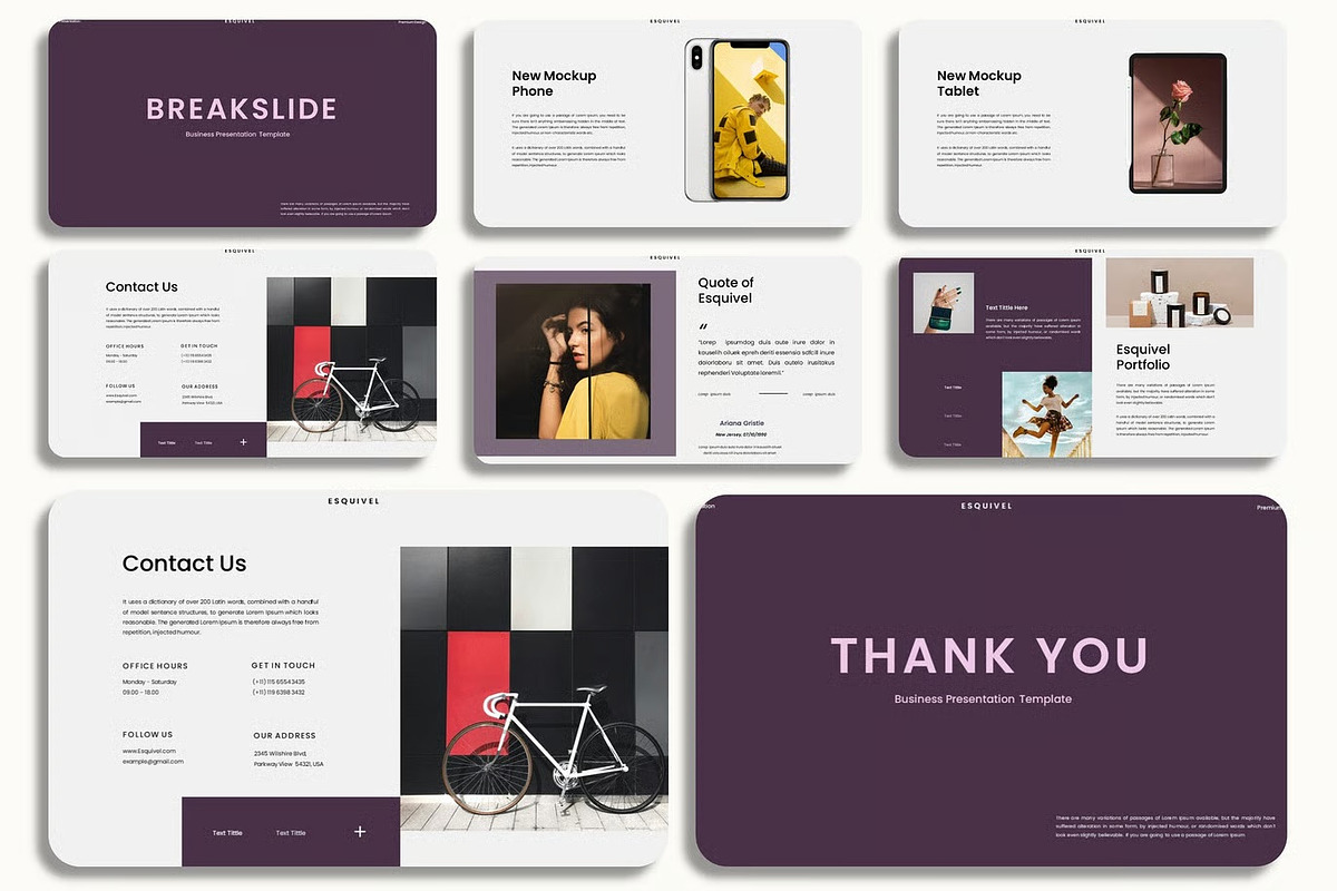 Esquivel – Business Google Slide, a Presentation Template by kreatifreya (Photo 5 of 5)