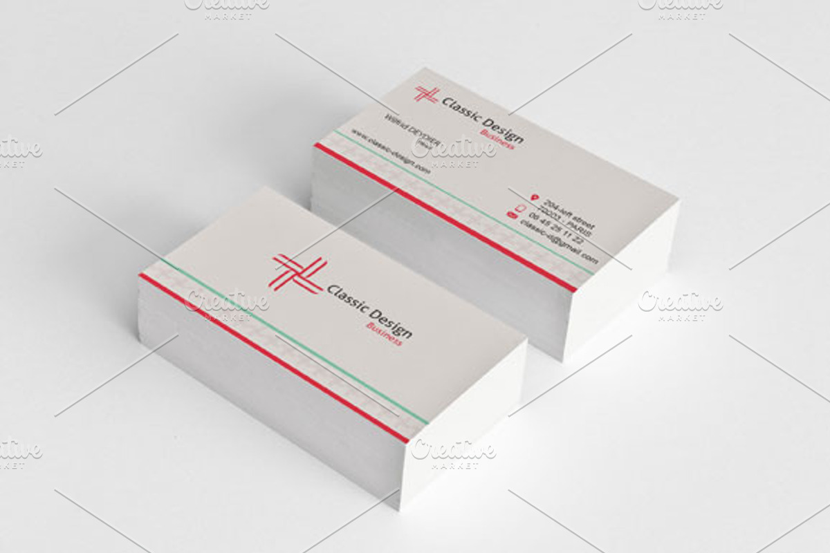 Classic Design Stationery Template, a Stationery Template by felicidads (Photo 2 of 4)