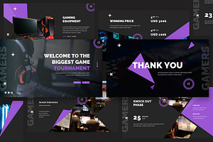 Esport Gaming Google Slides Template