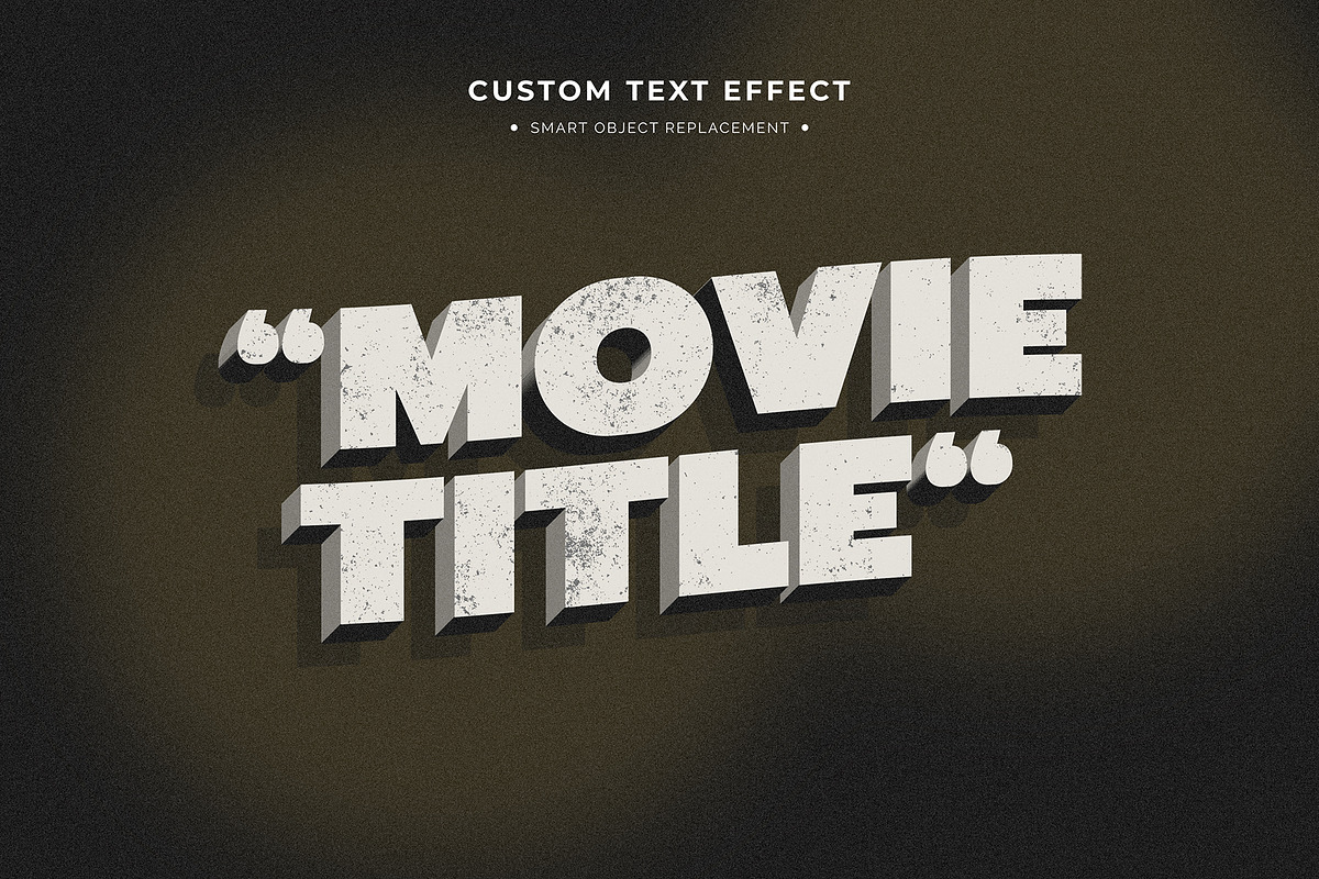 Old Movie Title Text Effects, a Layer Style Add-On by MahmoudWally (Photo 3 of 11)