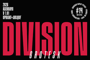 Division Grotesk Font Family
