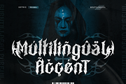 Purevil, a Blackletter Font by Burntilldead (Thumbnail 11 of 13)