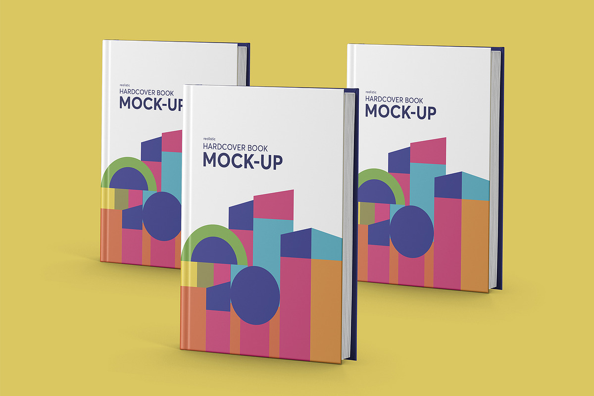 Hardcover Book Mock-up, a Print Template by Propex (Photo 17 of 21)