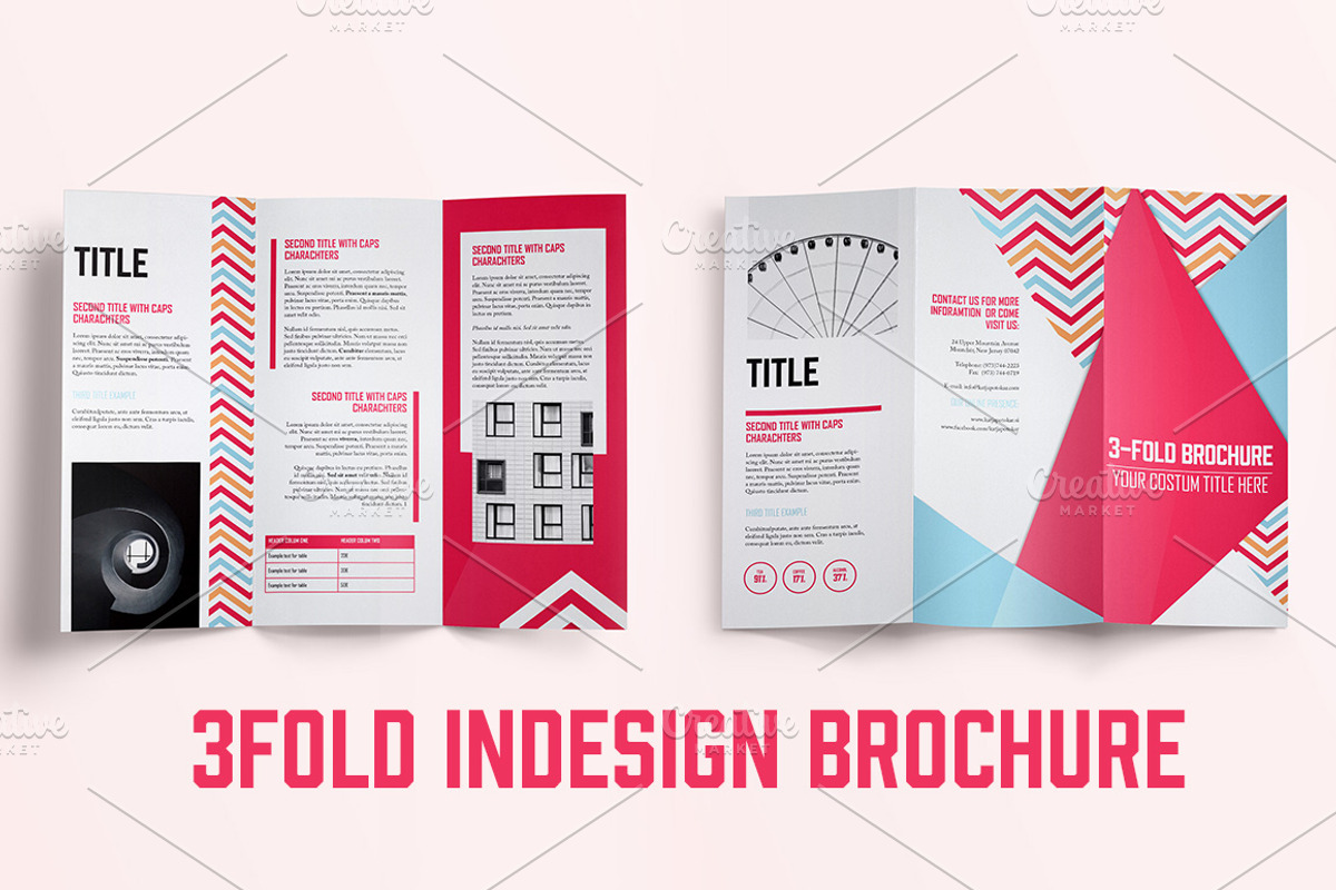 Indesign - 3Fold Brochure, a Brochure Template by KatjaPotokar (Photo 1 of 4)