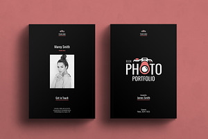 Photo Book Template Design Layout