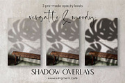 Leafy Botanical Shadow Overlays, a Background Graphic by Pigment Café (Thumbnail 4 of 8)