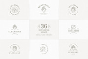 36 Botanical Logo Templates | Canva, a Branding & Logo Template by Vasya Kobelev (Thumbnail 1 of 10)