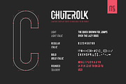 CHUTEROLK, a Sans Serif Font by Namara Creative Studio (Thumbnail 5 of 9)
