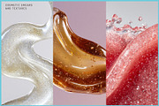 50 Skincare Gloss & Glow Textures, a Beauty & Fashion Photo by BOLD.Graphic (Thumbnail 2 of 9)