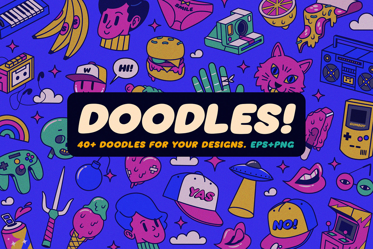 Gumzilla Font Plus Graphic Pack preview 8