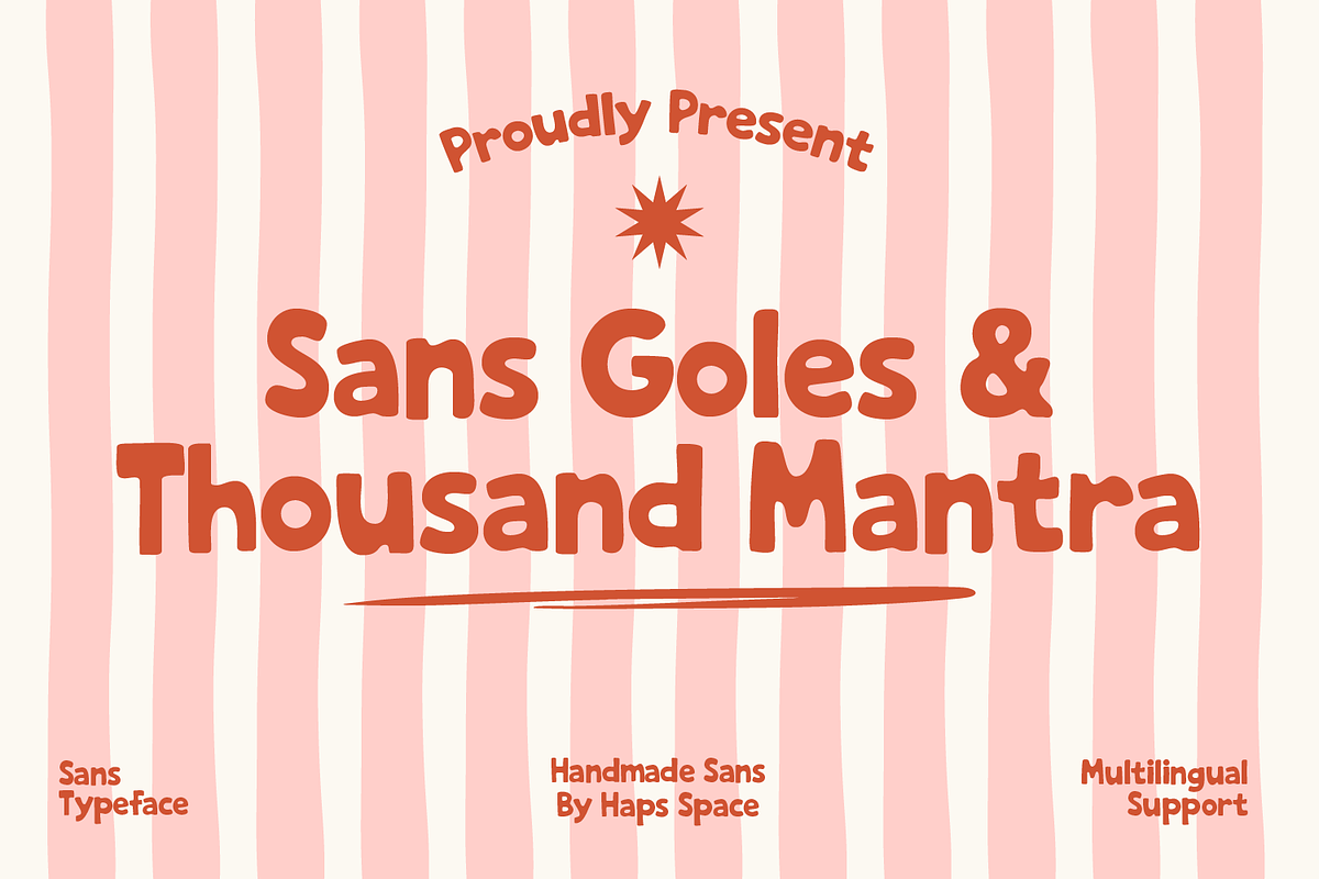 Twisty Display Duo Font, a Sans Serif Font by Haps Space (Photo 1 of 12)