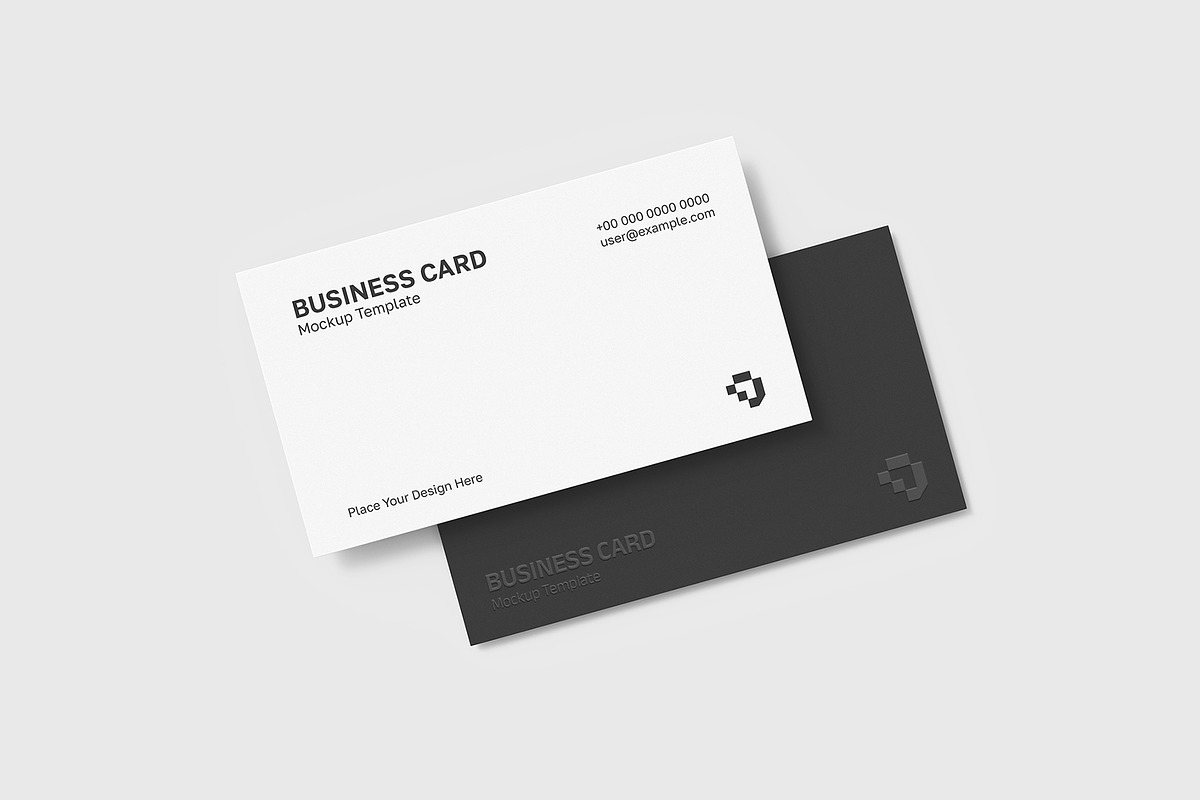 Business Cards Mockup PSD, an Advertising Mockup by graphypix (Photo 4 of 4)