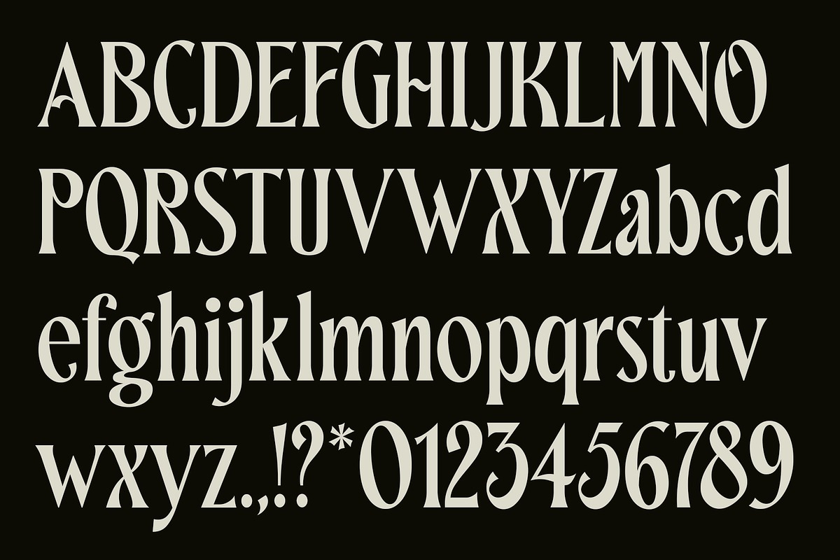 Rattana - Display Serif Typeface, a Serif Font by Product Experience (Photo 3 of 9)