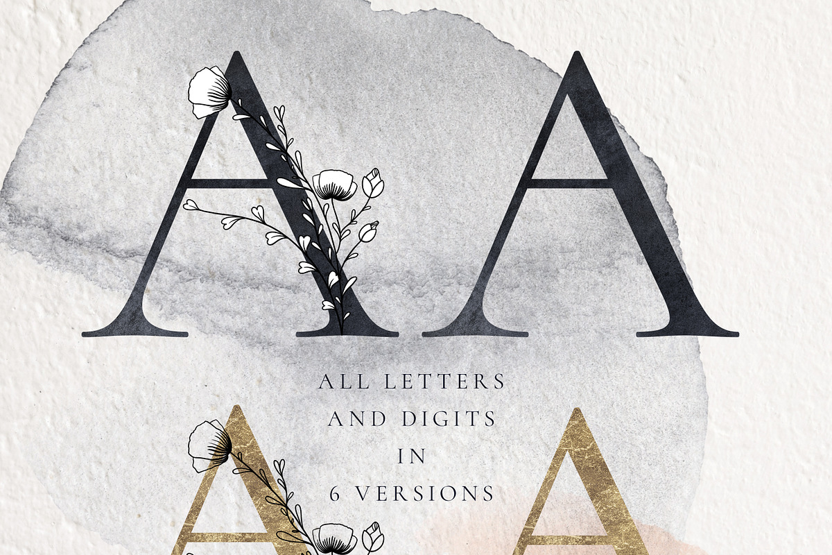 NICETY Alphabet & Graphic Collection, a Decorative Illustration by Olga Begak Art & Design (Photo 3 of 12)