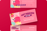 Ice Cream Gift Voucher, a Print Template by MMPixelCraft (Thumbnail 4 of 4)