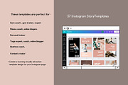 Fitness Coach Instagram Templates, a Social Media Template by Deepa Template Studio (Thumbnail 5 of 18)
