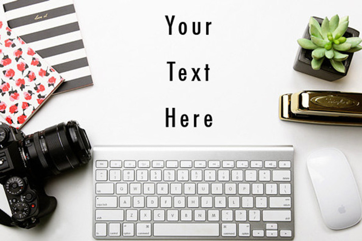 Styled Stock Photography - Desktop, a Books & Magazine Mockup by Stockographer