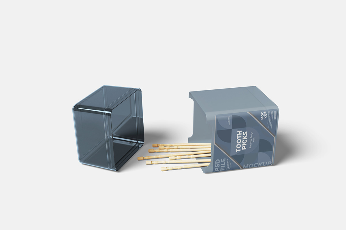 Toothpicks Mockup, a Product Mockup by Indah (Photo 5 of 6)