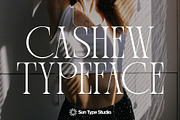Cashew - Elegant Serif, a Serif Font by Schrifted Type (Thumbnail 1 of 8)