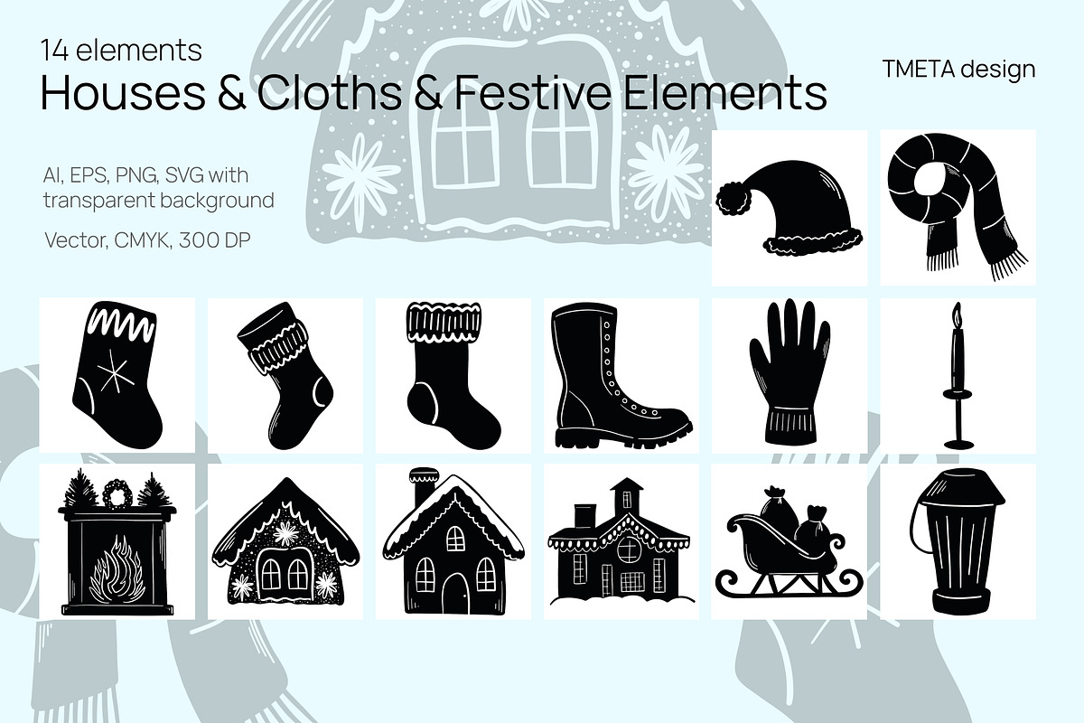 Winter Wonderland | Vector Bundle, a Seasonal Illustration by TMETA design (Photo 18 of 19)