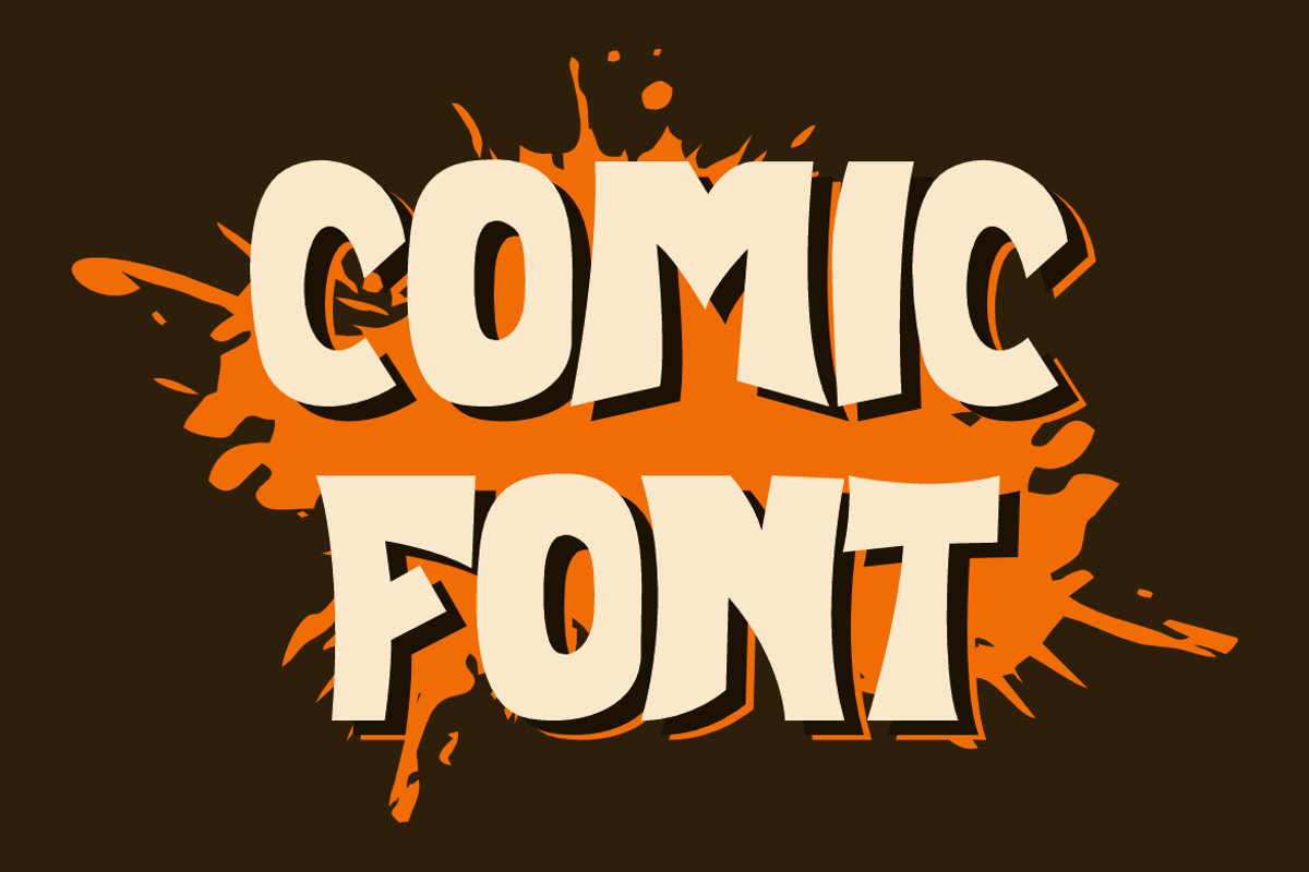Zomick Westoy - Comic Font, a Sans Serif Font by QR Design Studio (Photo 2 of 7)