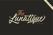 The Lunatique, a Script Font by NUGS (Thumbnail 3 of 9)