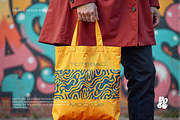 Totebag Street Mockup Set - Vol 2, a Merchandise Mockup by DOBE Studio (Thumbnail 5 of 5)