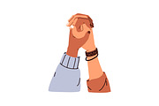 Friend hands together. Friendship, an Illustration by Good Studio (Thumbnail 10 of 12)