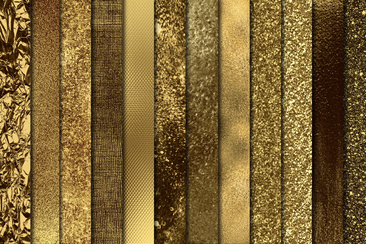Huge Gold foil Textures Bundle, a Texture Graphic by Lola Store (Photo 21 of 28)