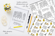 Bon voyage vector set, an Illustration by artdreamer (Thumbnail 4 of 6)