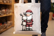 Cute Santa Claus Christmas Clipart, an Illustration by SinaCreation (Thumbnail 6 of 7)