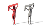 Low Poly Posed People Pack 6, a Characters & Person 3D Model by Tedi Permana (Thumbnail 8 of 12)