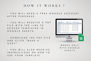 Editable Monthly Budget Template