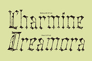 Atheris Stamp, a Blackletter Font by Craft Supply Co. (Thumbnail 5 of 8)
