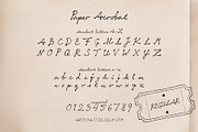 Paper Acrobat – Handwritten Font, a Handwritten Font by nadispasibenko (Thumbnail 10 of 11)