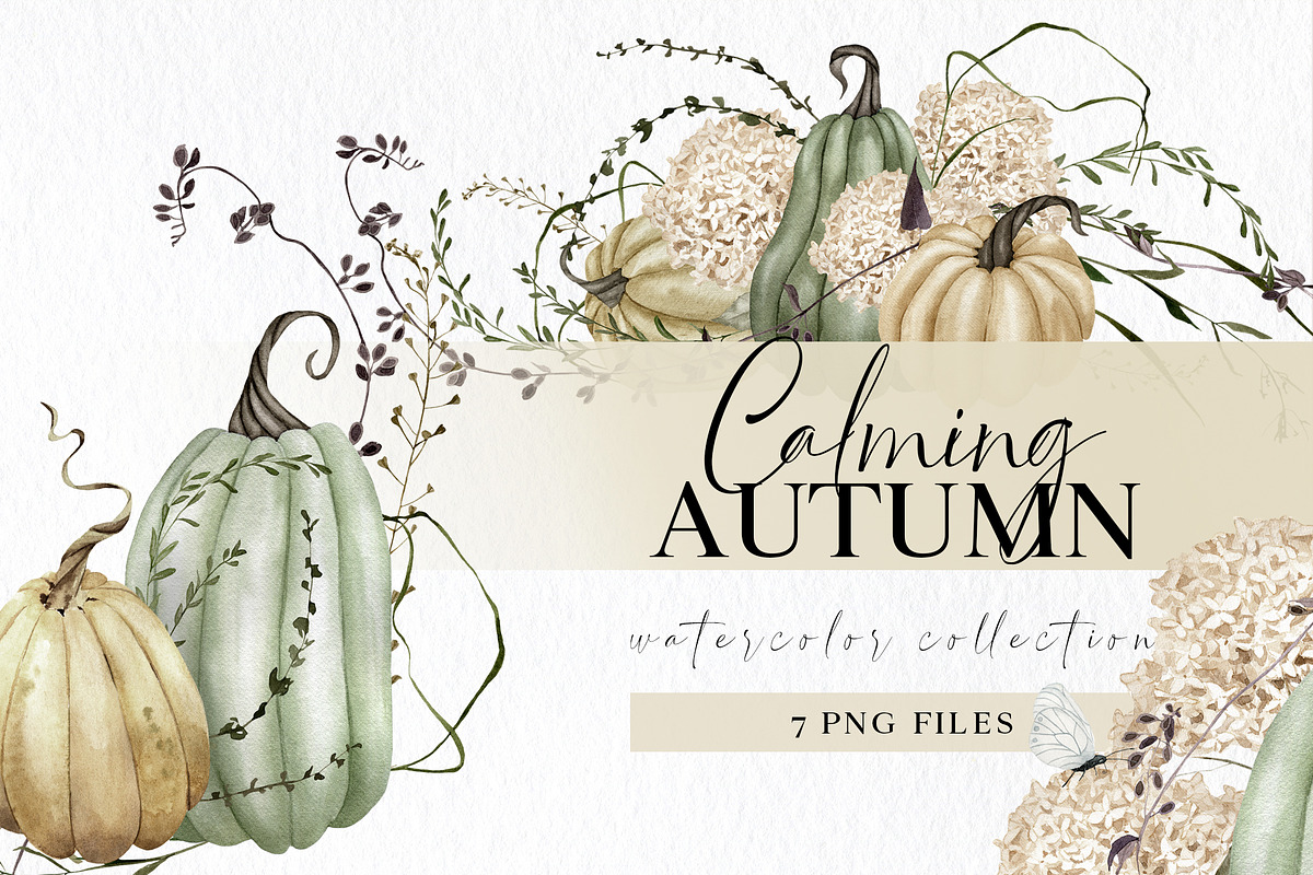 Ultimate Autumn Bundle Clipart, an Illustration by WatercolorWind (Photo 9 of 45)